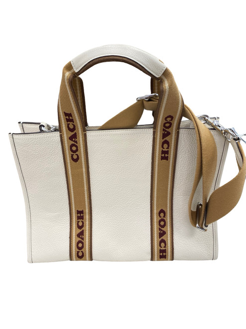 Vist Large View of Product Image Which is Used Coach Large Leather Handbag