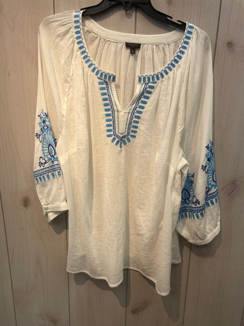 Vist Large View of Product Image Which is Used Talbots Long Sleeve Top 2X-20