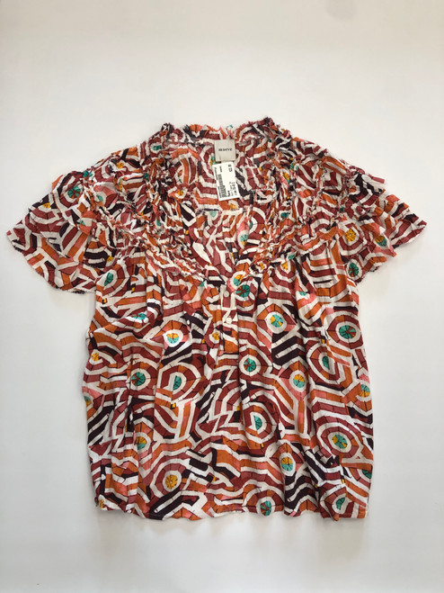 Vist Large View of Product Image Which is Used Maeve Short Sleeve Top XS-0/2