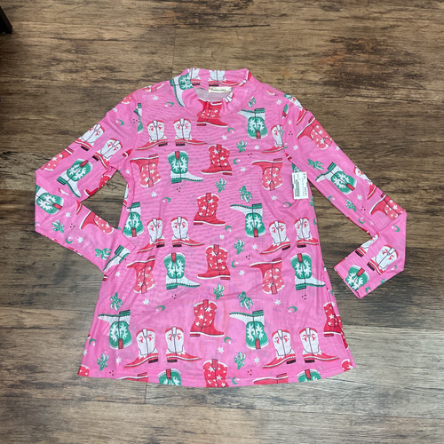 Vist Large View of Product Image Which is Used Southern Stitch Long Sleeve Top S-4/6
