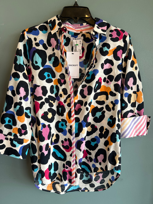 Vist Large View of Product Image Which is Used Foxcroft Long Sleeve Top S-4/6