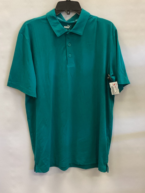 Vist Large View of Product Image Which is Used Puma Mens Short Sleeve Top L/16-16.5