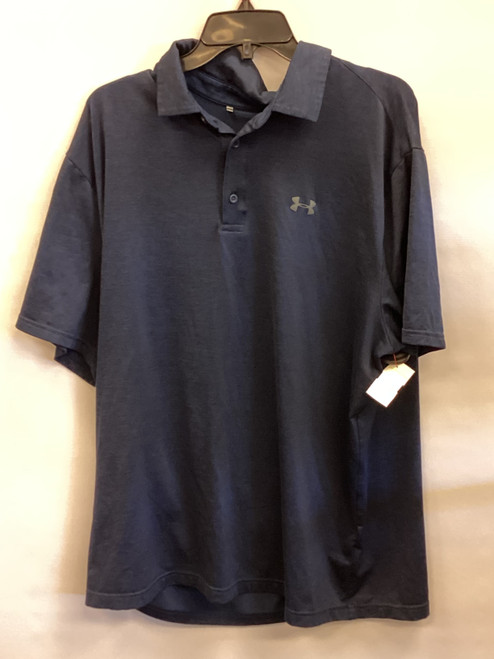 Vist Large View of Product Image Which is Used Under Armour Mens Short Sleeve Top 2X/18-18.5