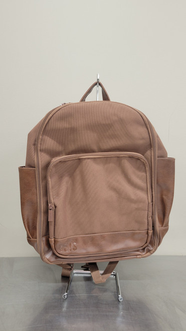 Vist Large View of Product Image Which is Used Brown Beis Large Handbag