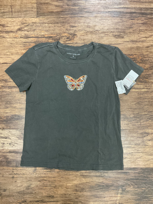 Vist Large View of Product Image Which is Used Lucky Brand Short Sleeve Top M-8/10