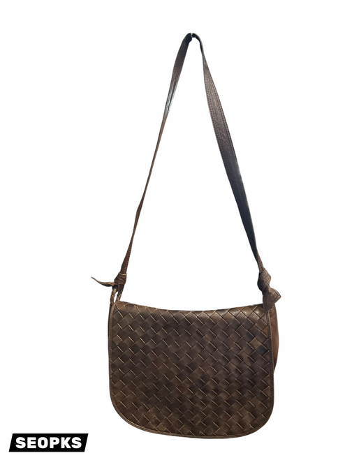 Vist Large View of Product Image Which is Used Bottega Veneta Large Leather Handbag