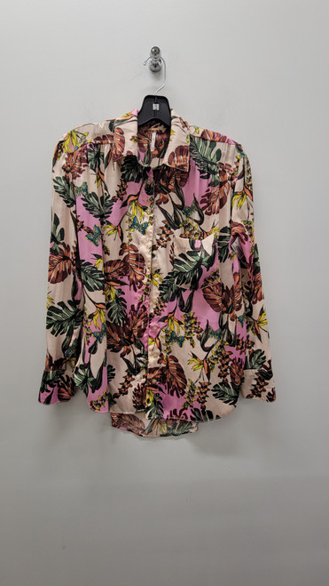 Vist Large View of Product Image Which is Used  Pink Free People Long Sleeve Top XS-0/2