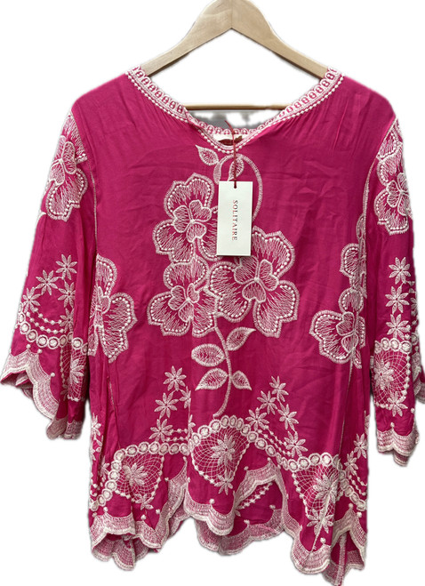 Vist Large View of Product Image Which is Used Solitare Long Sleeve Top L-12/14