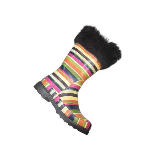 Vist Large View of Product Image Which is Used Coach Rain Boots 7