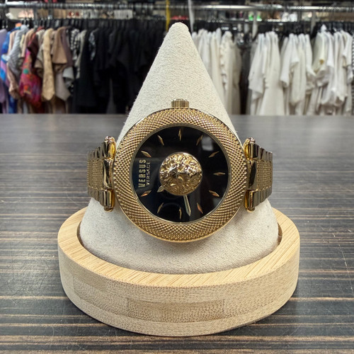 Vist Large View of Product Image Which is Used As Is Versus Versace Watch