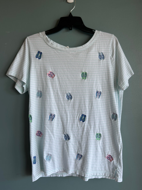 Vist Large View of Product Image Which is Used Talbots T-Shirt 1X-18