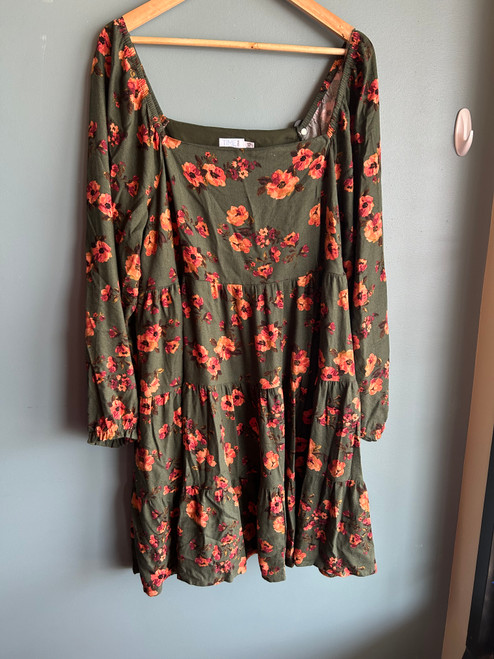 Vist Large View of Product Image Which is Used Time And Tru Short Dress F 3X-22