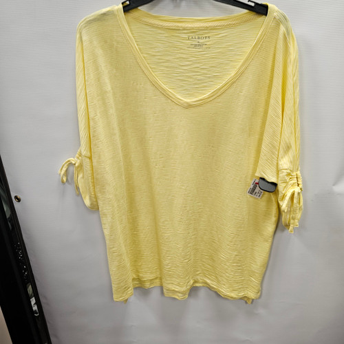 Vist Large View of Product Image Which is Used Talbots Short Sleeve Top XL-16