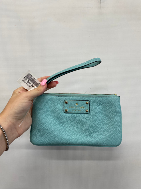 Vist Large View of Product Image Which is Used Kate Spade New York Leather Wristlet