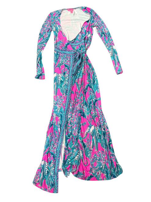 Vist Large View of Product Image Which is Used Lilly Pulitzer Long Dress B XS-0/2