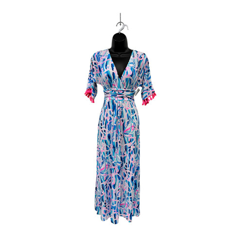 Vist Large View of Product Image Which is Used Lilly Pulitzer Long Dress B XXS