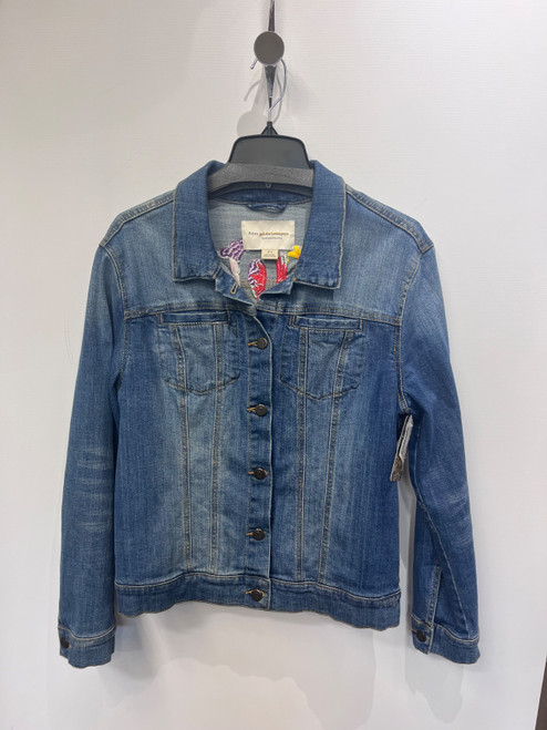 Vist Large View of Product Image Which is Used Pilcro Denim Jacket S-4/6