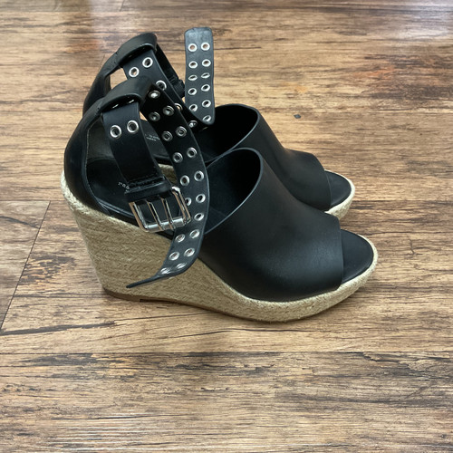 Vist Large View of Product Image Which is Used Rag & Bone Wedge Sandals 8.5