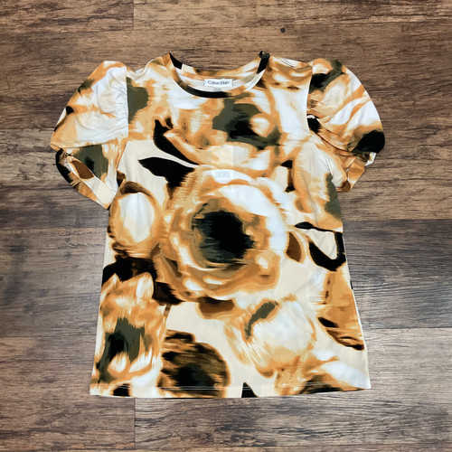 Vist Large View of Product Image Which is Used Calvin Klein Short Sleeve Top XS-0/2