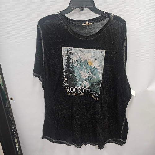 Vist Large View of Product Image Which is Used Maurices Short Sleeve Top 2X-20
