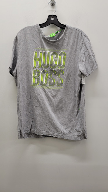Vist Large View of Product Image Which is Used Grey BOSS Mens Short Sleeve Top L/16-16.5