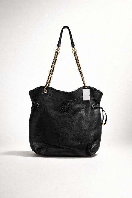 Vist Large View of Product Image Which is Used Tory Burch Large Leather Handbag