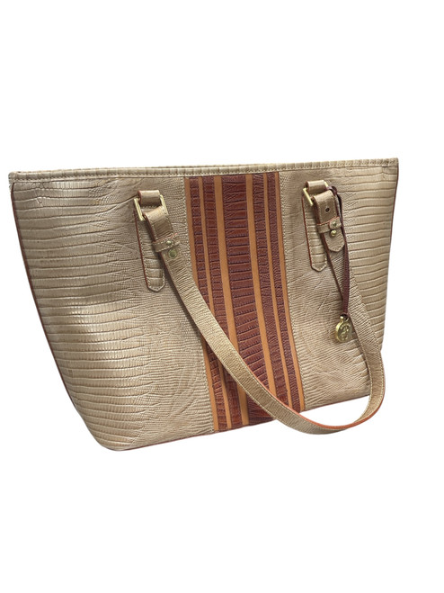 Vist Large View of Product Image Which is Used Brahmin Xlarge Leather Handbag