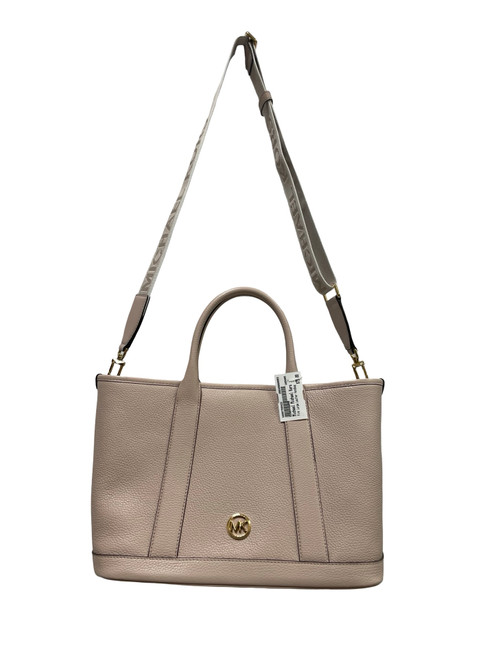 Vist Large View of Product Image Which is Used Michael Michael Kors Large Leather Handbag
