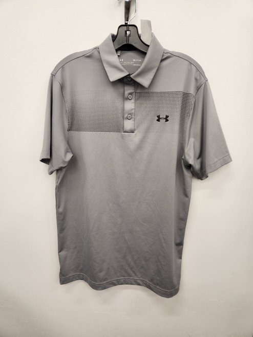 Vist Large View of Product Image Which is Used Under Armour Mens Short Sleeve Top S/14-14.5