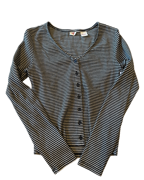 Vist Large View of Product Image Which is Gently used Levi's long sleeve top XS-0/2