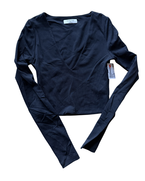 Vist Large View of Product Image Which is Gently used Babaton long sleeve top XXS