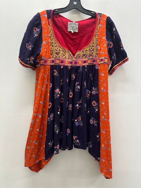 Vist Large View of Product Image Which is Used red Floreat Long Sleeve Top M-8/10