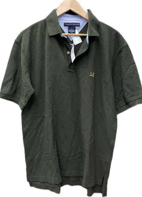 Vist Large View of Product Image Which is Used Tommy Hilfiger Mens Short Sleeve Top L/16-16.5
