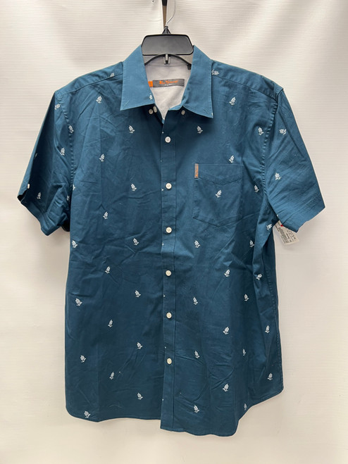 Vist Large View of Product Image Which is Used Ben Sherman Mens Short Sleeve Top XL/17-17.5