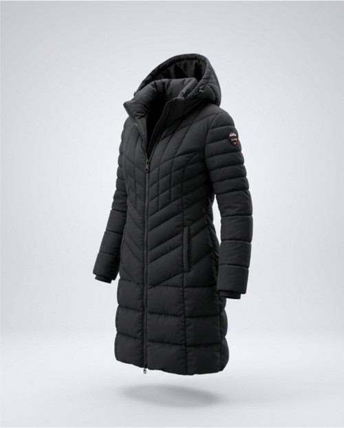 Vist Large View of Product Image Which is Used Pajar Long Heavy Coat S-4/6