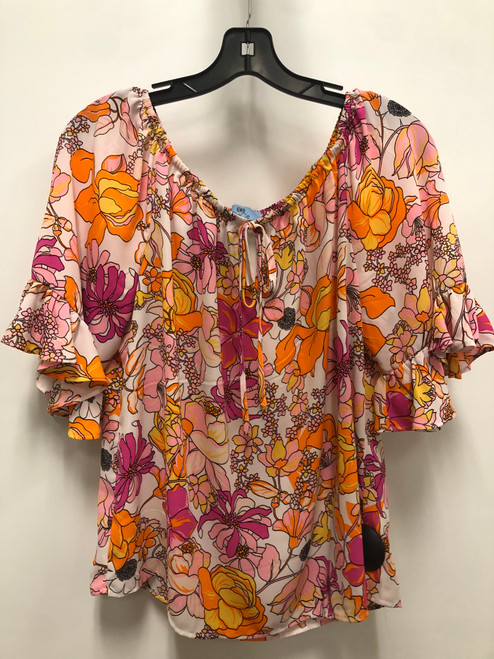Vist Large View of Product Image Which is Used Cece By Cynthia Steffe Short Sleeve Top M-8/10
