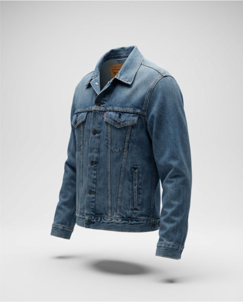 Vist Large View of Product Image Which is Used Levi's Denim Jacket XS-0/2