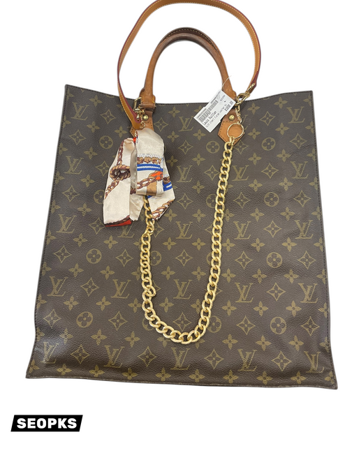Vist Large View of Product Image Which is Used Louis Vuitton Monogram Sac PlatHandbag