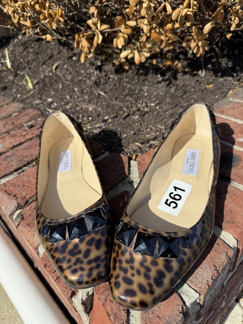 Vist Large View of Product Image Which is Used Jimmy Choo Flats 11