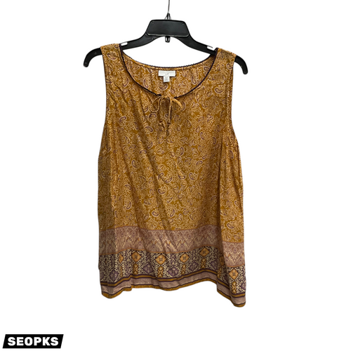 Vist Large View of Product Image Which is Used J. Jill Sleeveless Top L-12/14