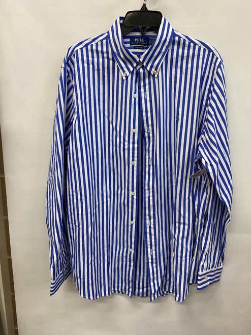 Vist Large View of Product Image Which is Used Polo Ralph Lauren Mens Long Sleeve Top XL/17-17.5