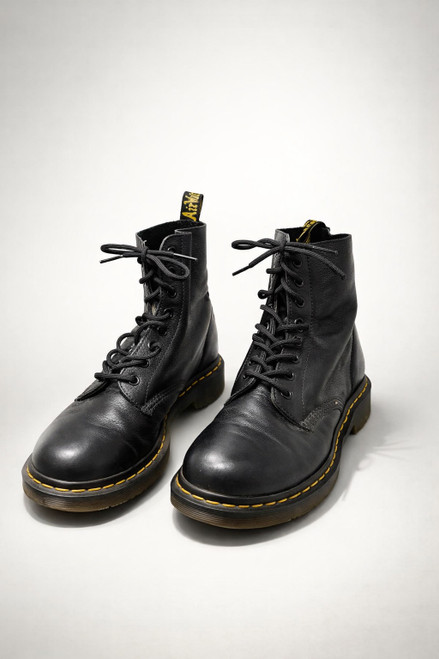 Vist Large View of Product Image Which is Used Dr. Martens Ankle Boots 9