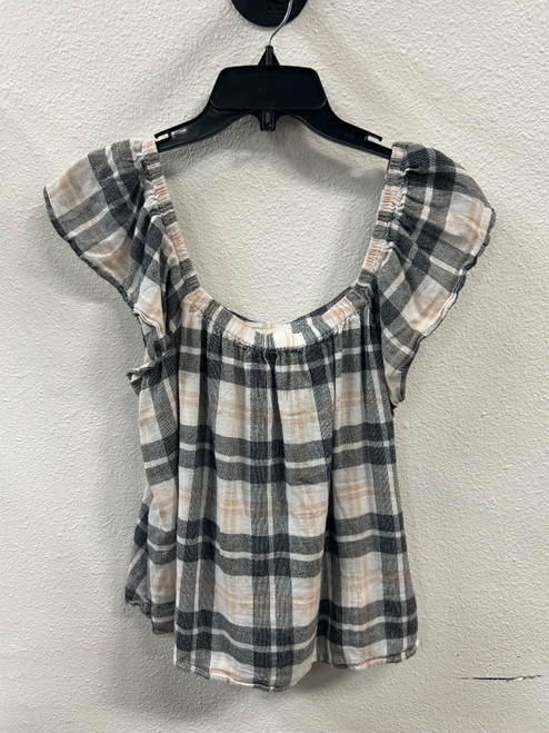 Vist Large View of Product Image Which is Used Lucky Brand Short Sleeve Top M-8/10