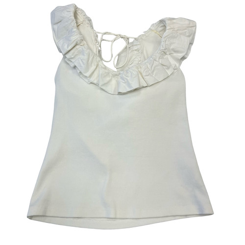 Vist Large View of Product Image Which is Used Maeve Short Sleeve Top S-4/6