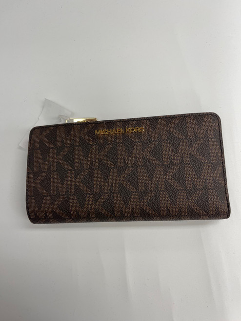 Vist Large View of Product Image Which is Luxury Event Used Michael Michael Kors Leather Wallet