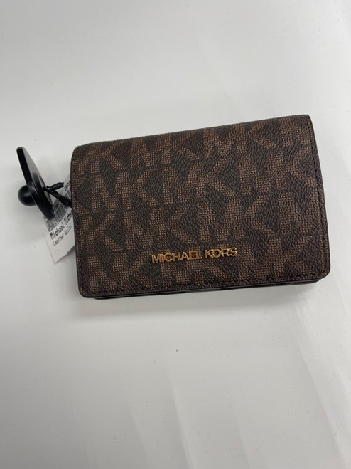 Vist Large View of Product Image Which is Luxury Event Used Michael Michael Kors Leather Wallet