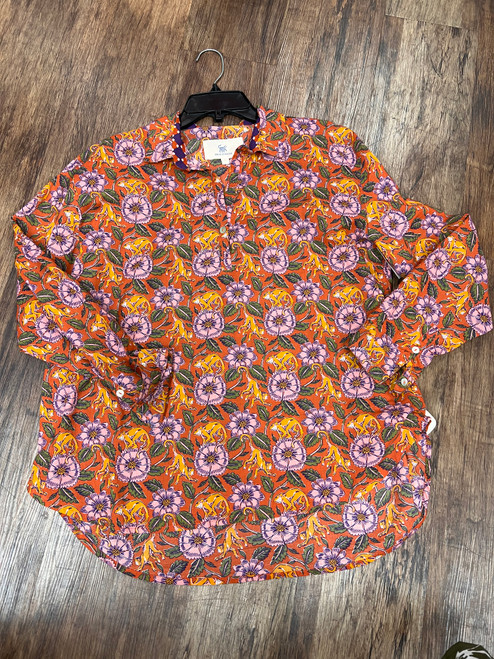 Vist Large View of Product Image Which is Used Print Fresh  Long Sleeve Top L-12/14