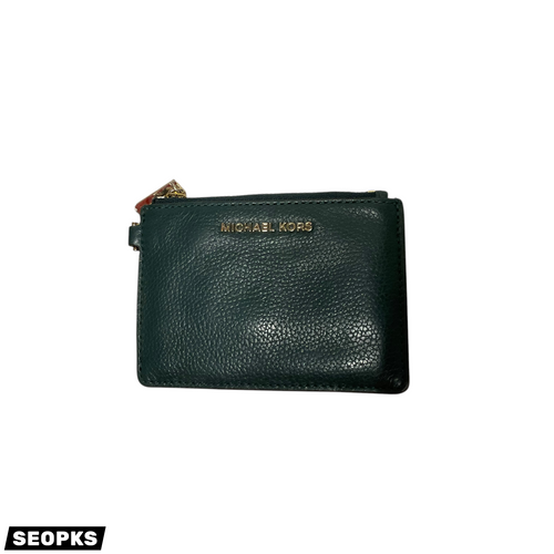 Vist Large View of Product Image Which is Used Michael Michael Kors Leather Wallet