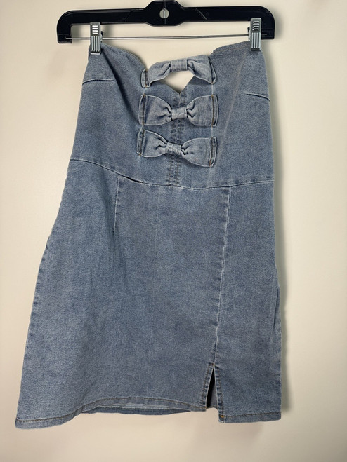 Vist Large View of Product Image Which is Used Main Strip Short Dress B L-12/14