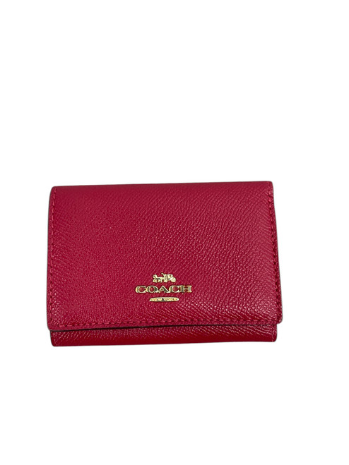 Vist Large View of Product Image Which is Used Coach Leather Wallet